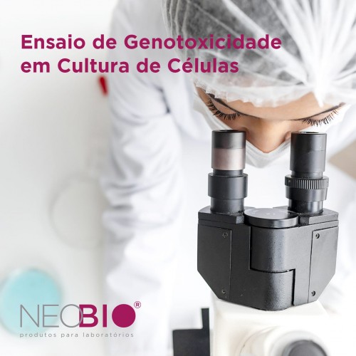 Ensaio de genotoxicidade em cultura de c&eacute;lulas