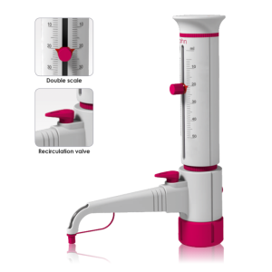 Dispensador de garrafas com v&aacute;lvula AHN myDpette&reg; 0.5 - 5.0 ml 
