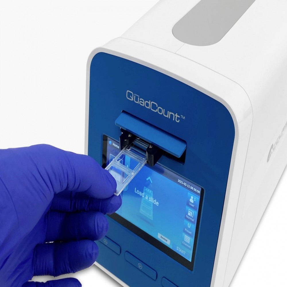 Contador Autom&aacute;tico de C&eacute;lulas QuadCount&trade; E7500
