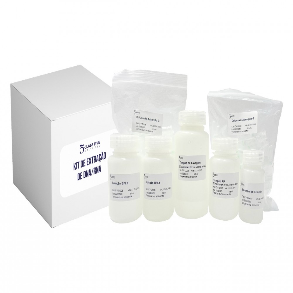 Kit de Extra&ccedil;&atilde;o de DNA Gen&ocirc;mico Sangue, C&eacute;lulas e Tecido
