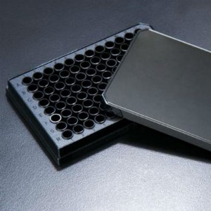 Microplaca Preta com 96 po&ccedil;os para Fluoresc&ecirc;ncia