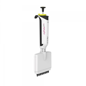 Micropipeta Multicanal AHN myPette Pro com 8 canais Volume Vari&aacute;vel de 10 &ndash; 100 &micro;l 