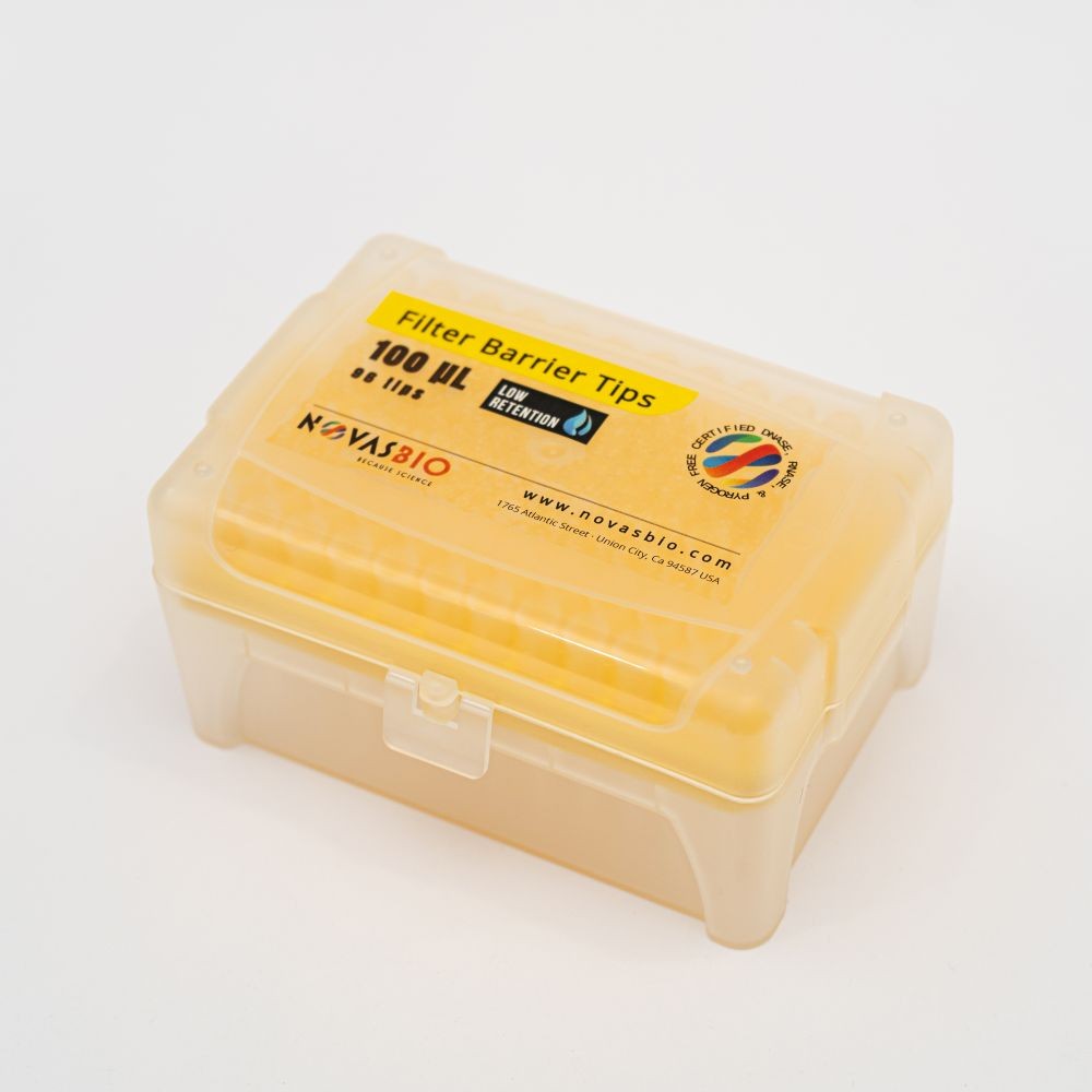 Ponteira com filtro baixa reten&ccedil;&atilde;o de 100 ul