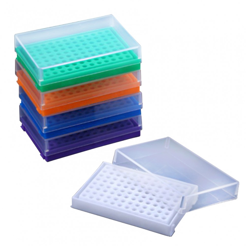 Rack para de 96 Lugares para microtubos ou tiras (strips) para PCR de 200 ul