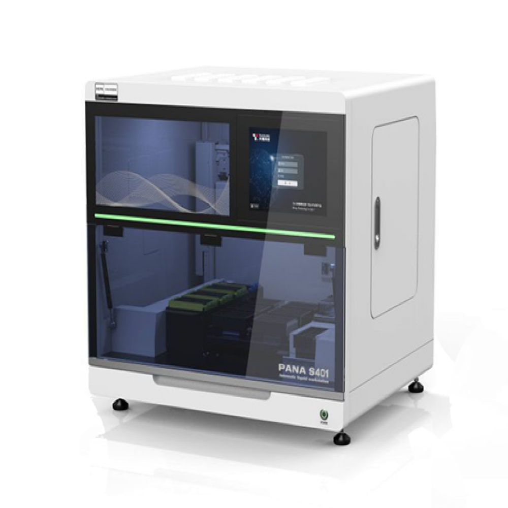 Sistema automatizado de manuseio de l&iacute;quidos PANA S401