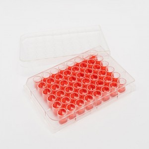 Placa com 48 po&ccedil;os para cultura de c&eacute;lulas em suspens&atilde;o