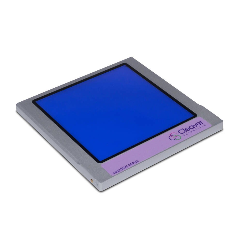 Transiluminador de luz azul 15,3 x&nbsp;15,3&nbsp;cm