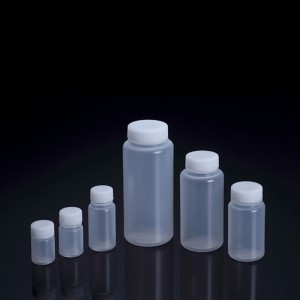 Frasco boca larga de polipropileno 250mL