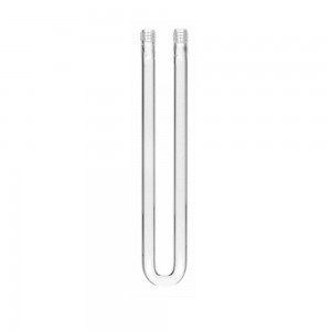 U-tube, o.d. = 11 mm, without filling for halogenabsorber 402-825.150